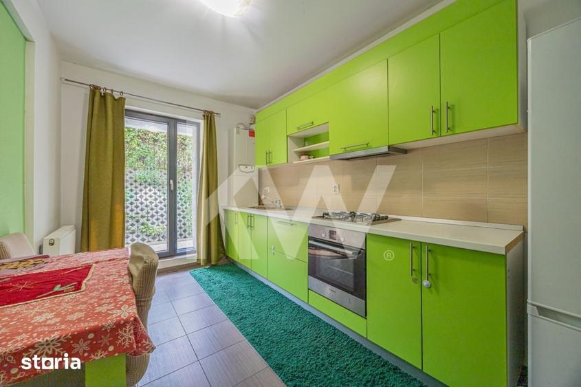 Apartament 2 camere+dressing |Mobilat si utilat |Gradina 29mp |Parcare - 12