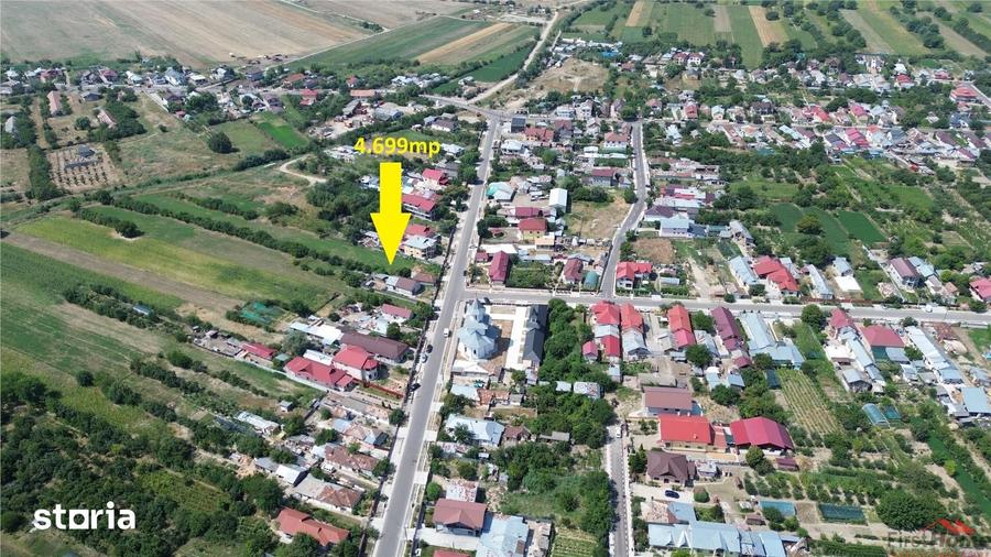 Teren de 4699 mp, în Milcovul