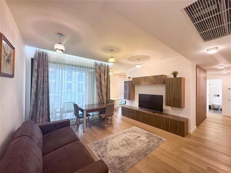 Apartament cu 2 camere semidecomandat, mobilat în Herăstrău
