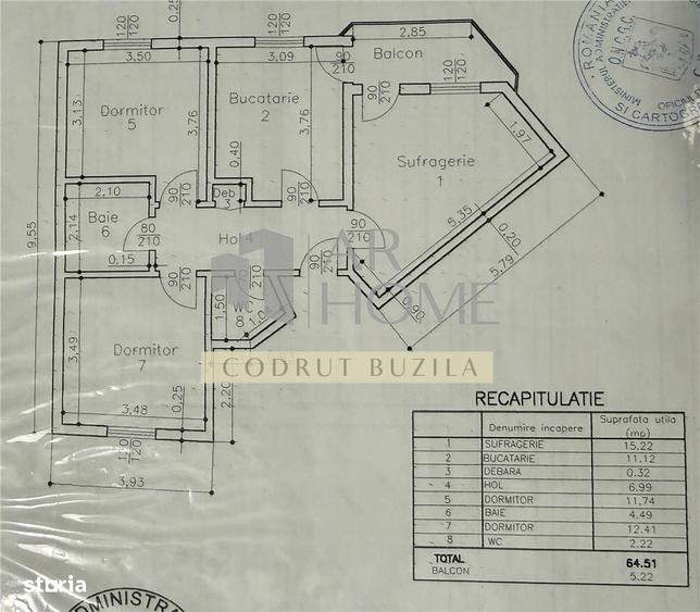 Apartament 3 camere, decomandat, ultracentral, Ploiesti - 10