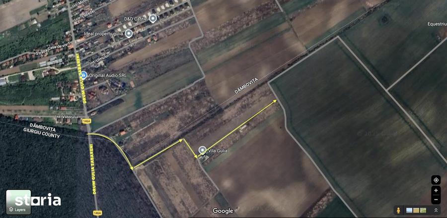 Teren Construcții intravilan de 400 mp, în Săbăreni