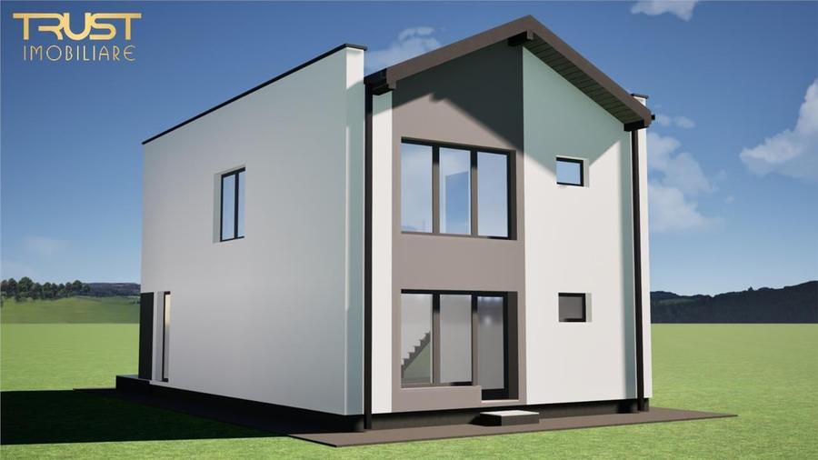 Casă cu 3 camere cu Teren 650 Mp în Sânpetru