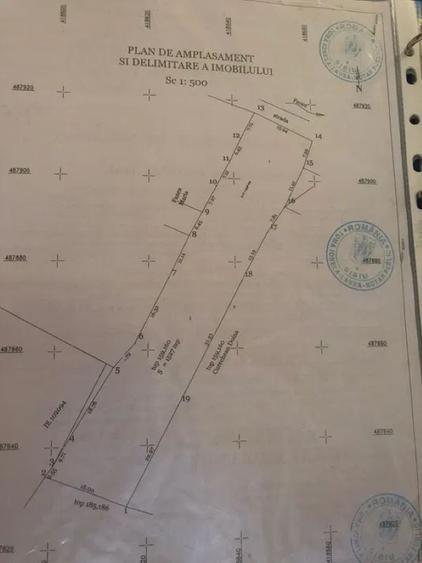 Teren Construcții intravilan de 1572 mp, în Topârcea