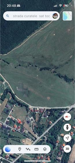 Teren de 800 mp, în Exterior Vest