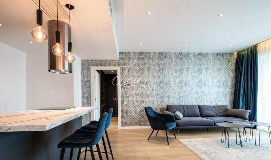 Apartament cu 3 camere semidecomandat, mobilat în Herăstrău