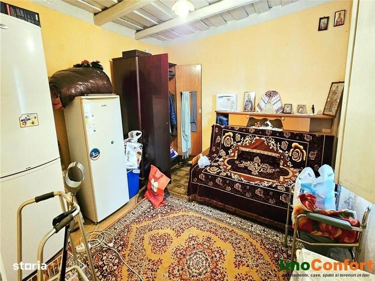 Casă cu 2 camere cu Teren 520 Mp în Lețcani