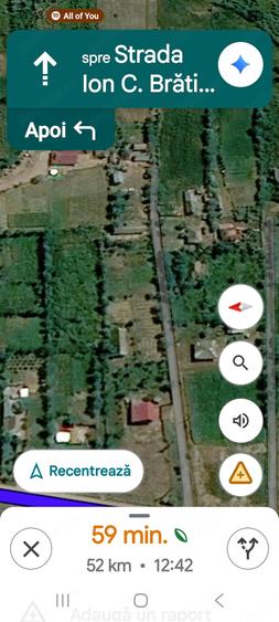 Teren de 1000 mp, în Spineni