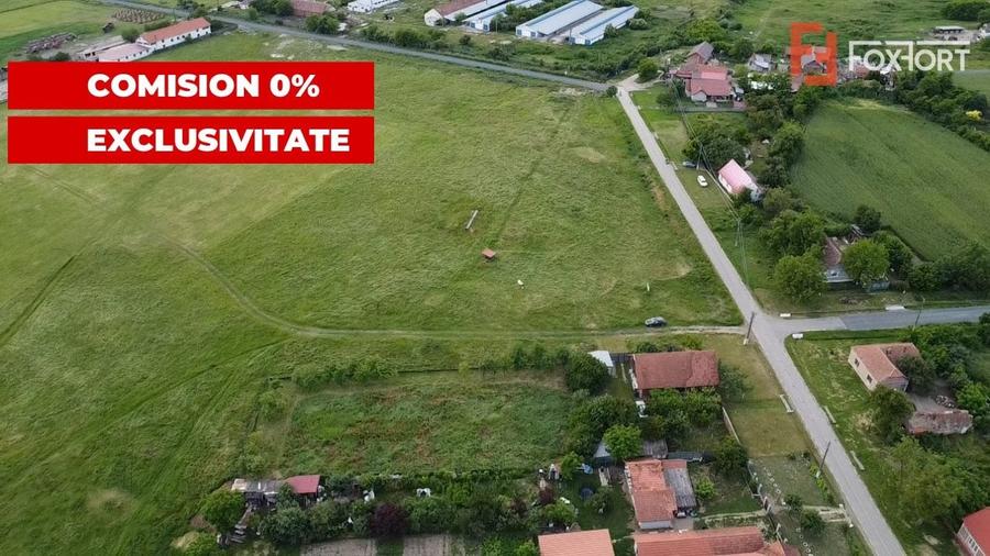 Teren Construcții intravilan de 6400 mp, în Pădureni (Jebel)