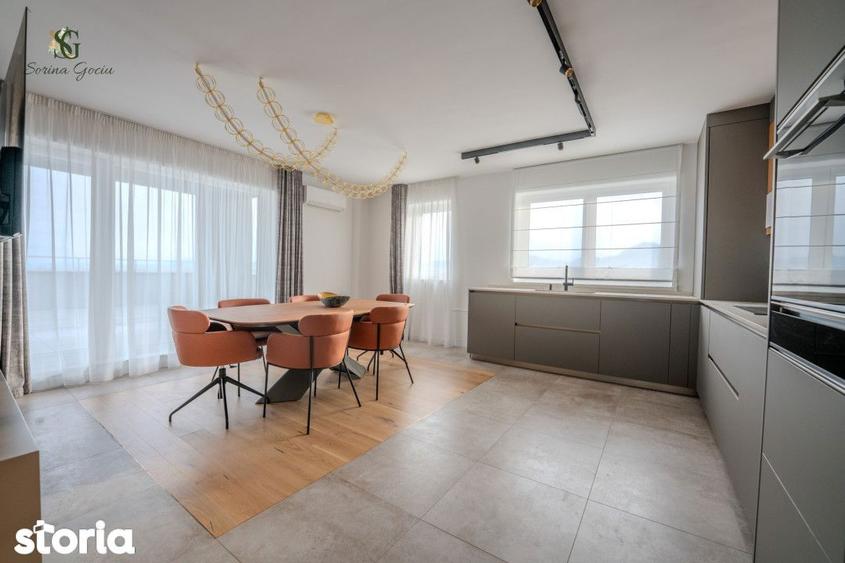 Apartament cu 4 camere, mobilat în Valea Cetății