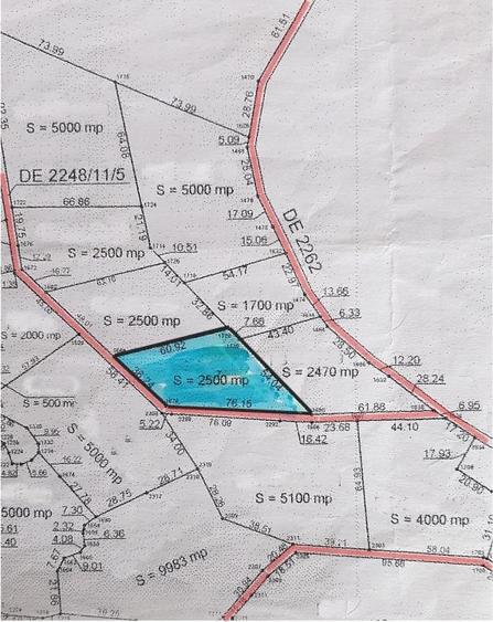 Teren Construcții intravilan de 2500 mp, în Poiana Brașov