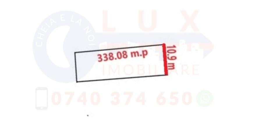 ID 7828 Teren pentru casa *Strada Primaverii - 1