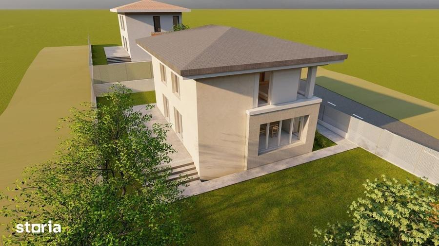 Casă cu 4 camere cu Teren 438 Mp în Apahida