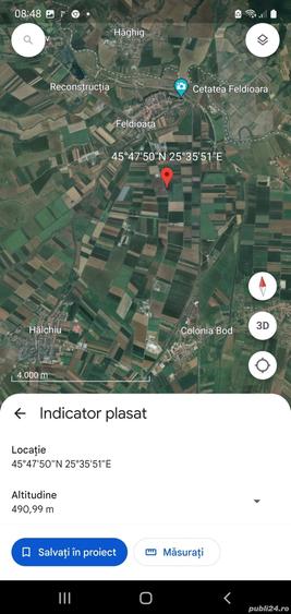 Teren de 5000 mp, în Feldioara