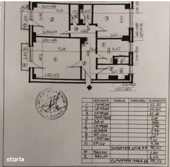 Comision 0% 3 camere Decebal-Piata Alba Iulia |78 mp|2 bai|2 balcoane - 2