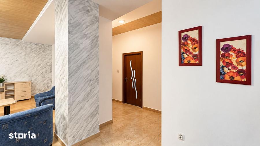 Apartament cu 2 camere semidecomandat, mobilat în Nord