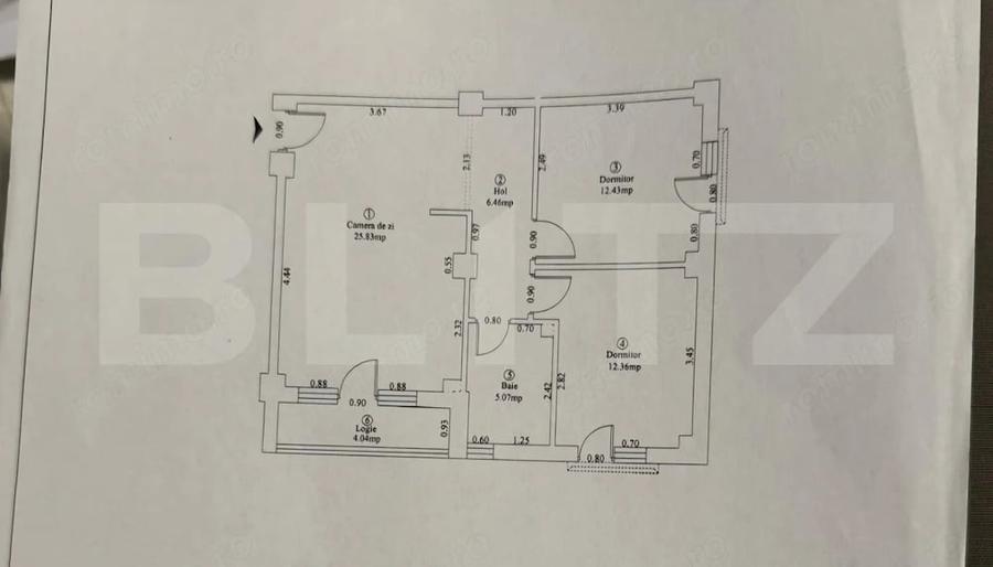 Apartament 3 camere | Bloc nou 2021 | 66 mp | Micro 3 | Luminos | Etaj 3/3 - 12
