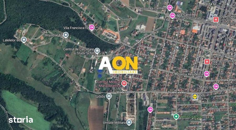 Teren de 982 mp, în Central