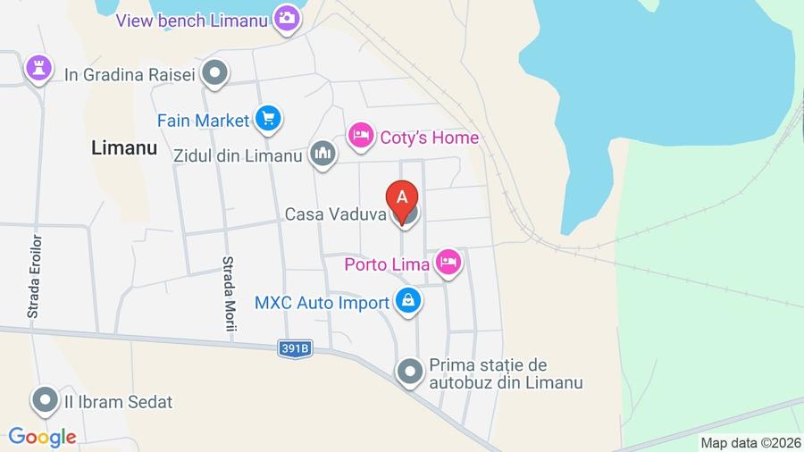 Casă individuală cu 4 camere cu Canalizare în Limanu
