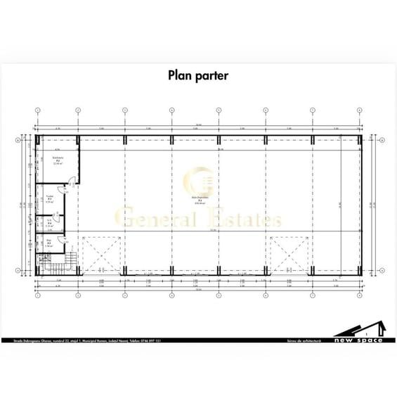 Spațiu comercial, de 280 mp, în Tărlungeni