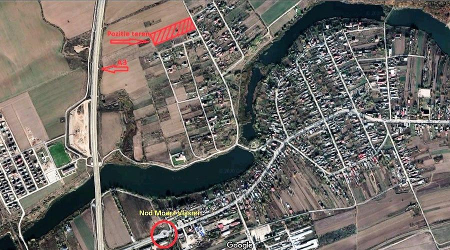 Teren agricol extravilan de 13000 mp, în Moara Vlăsiei