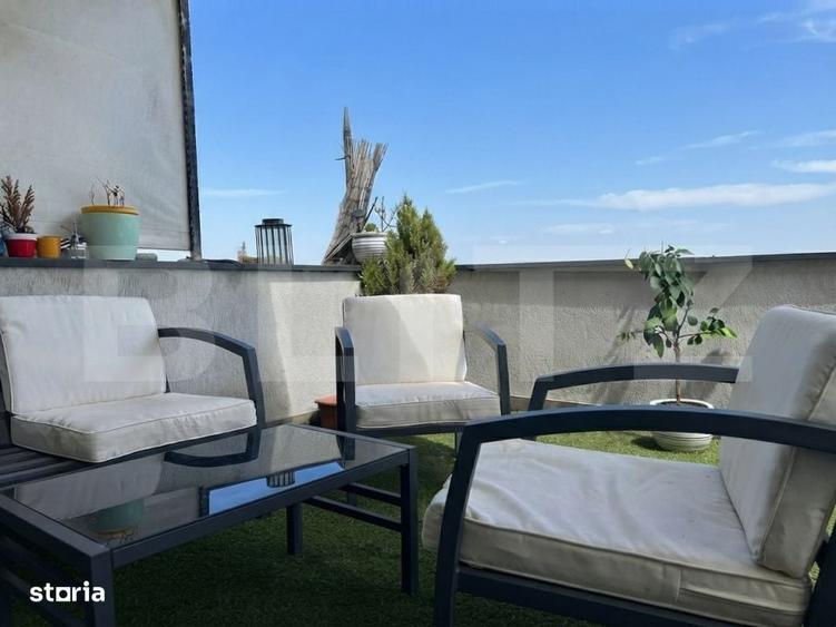 Apartament 2 camere semidecomandate cu terasa si parcare | Baciu | Zon - 4