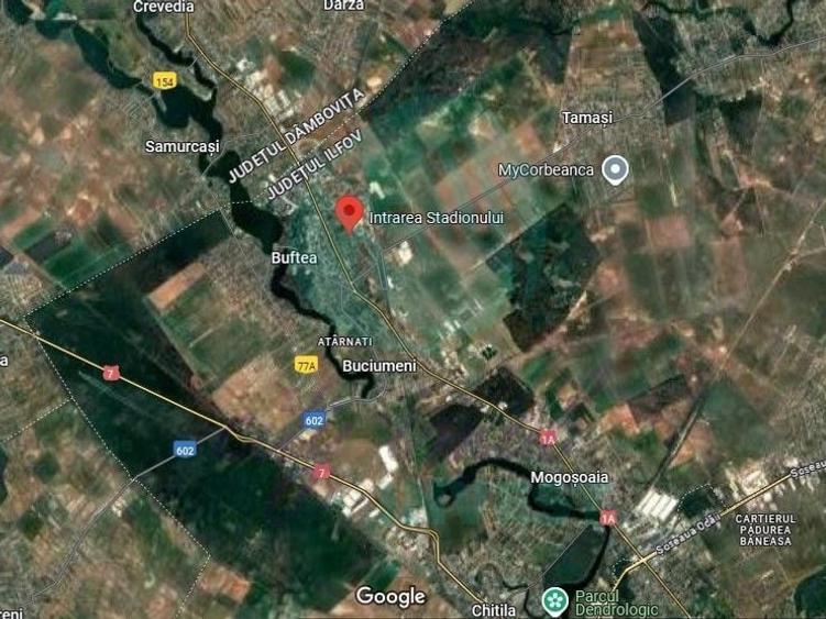 Teren Construcții intravilan de 1000 mp, în Central