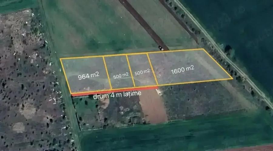 Teren de 3600 mp, în Ciorogârla