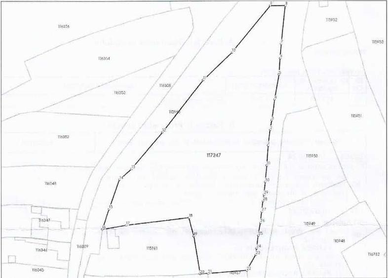 Teren de 7700 mp, în Voila