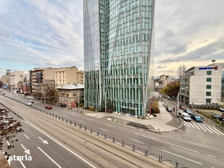 Apartament cu 2 camere decomandat, mobilat în Dorobanți