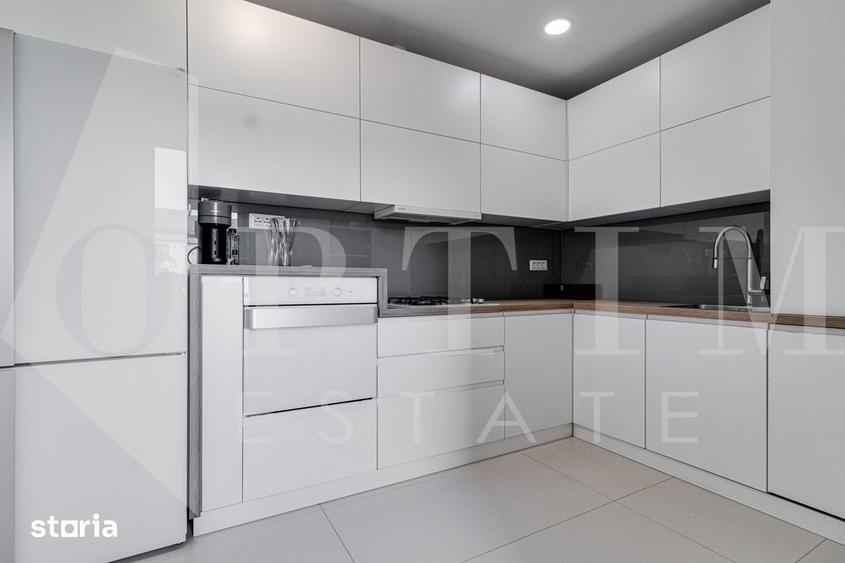 Apartament cu 3 camere, mobilat în Central