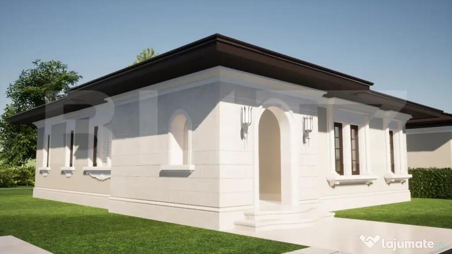 Casă cu 3 camere cu Teren 500 Mp în Central