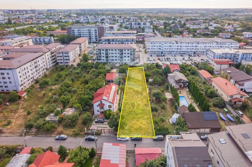 Teren Construcții intravilan de 1000 mp, în Theodor Pallady