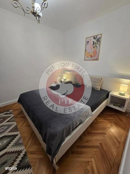 Apartament cu 2 camere semidecomandat, mobilat în Romană