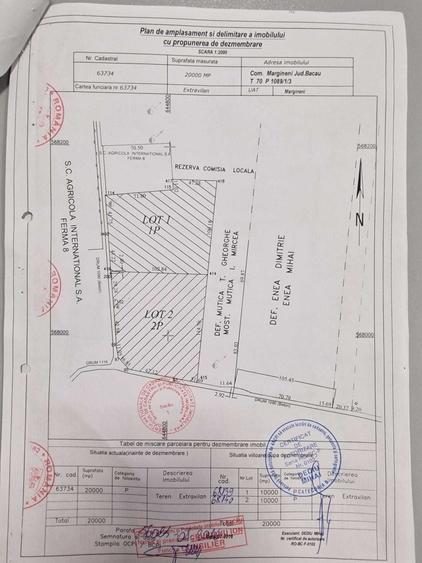 Teren de 20000 mp, în Mărgineni