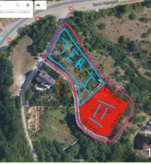 Teren Construcții intravilan de 800 mp, în Drumul Poienii