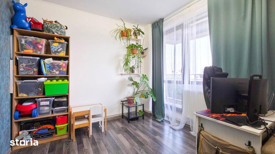 Apartament 2 camere Bragadiru Alunului, mobilat, balcon 19mp, parcare - 7