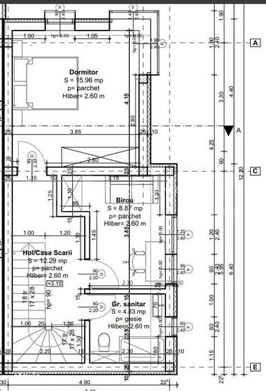 Casa 120 mp, teren 125 mp, zona Borhanci