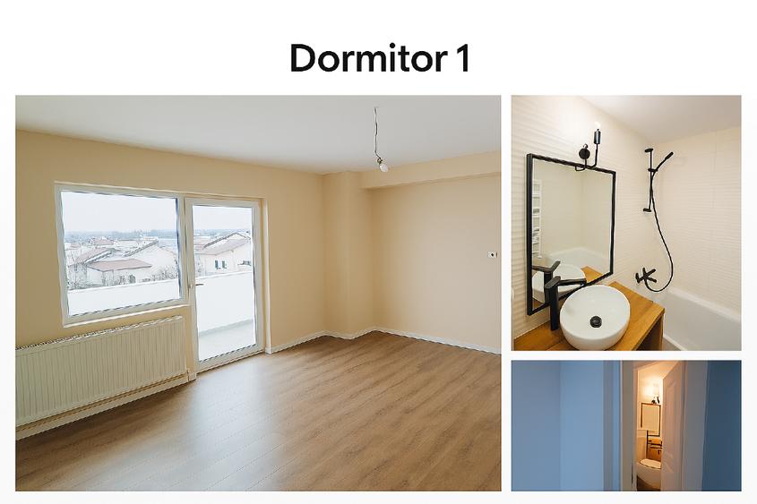 Apartament cu 3 camere decomandat în Micro 2
