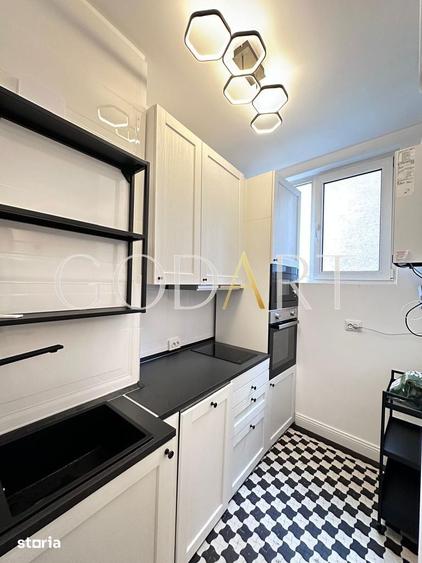 Apartament cu 2 camere, mobilat în Victoriei