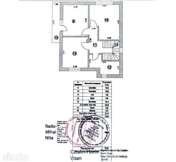 Casă cu 4 camere cu Teren 1120 Mp în Cornetu