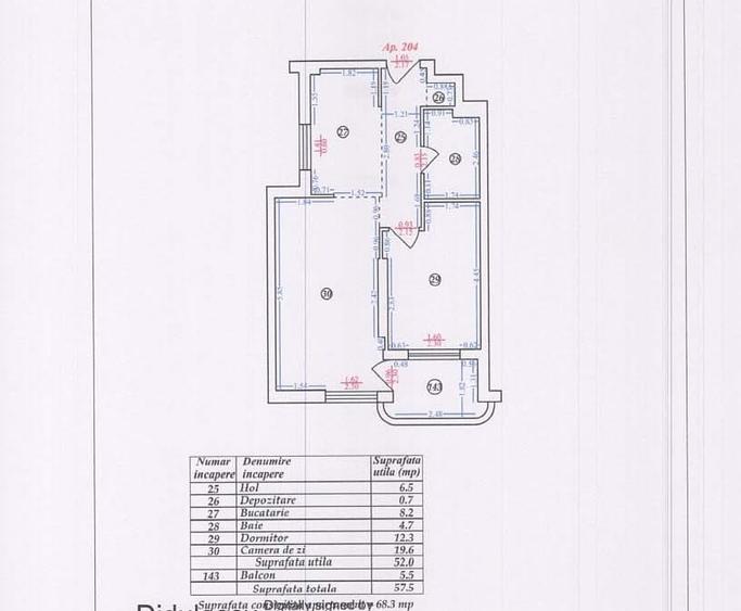 Apartament cu 2 camere semidecomandat în Pipera