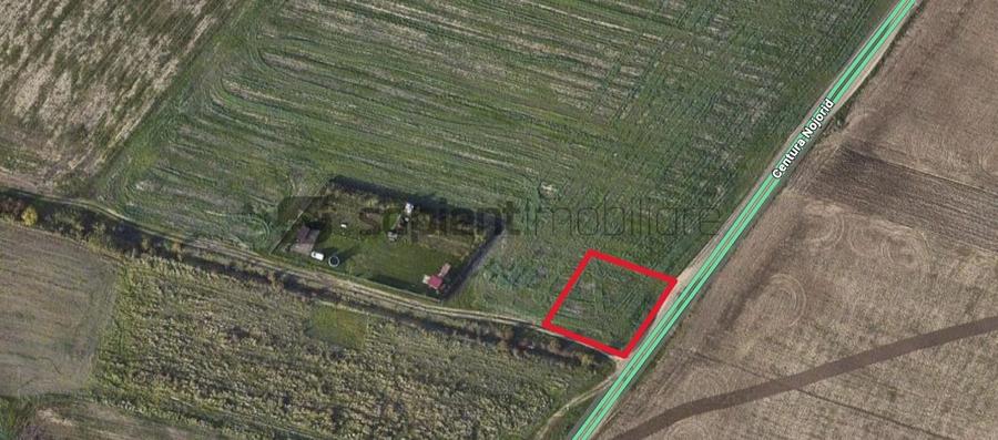 Teren agricol intravilan de 1000 mp, în Sud