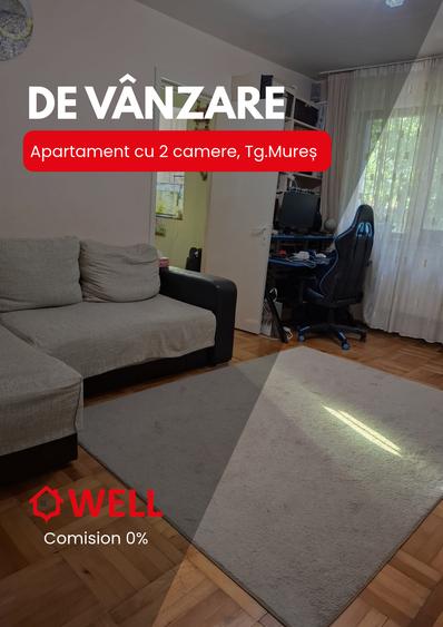 Apartament cu 2 camere decomandat în Dâmbu Pietros
