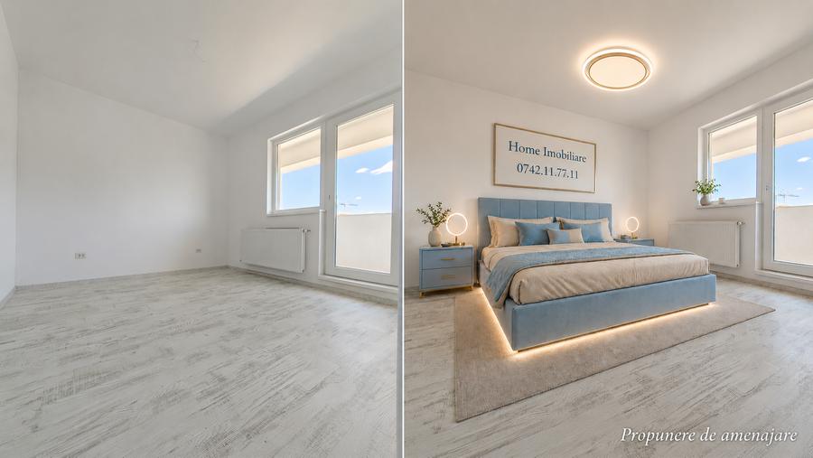 Apartament cu 2 camere decomandat în Metalurgiei