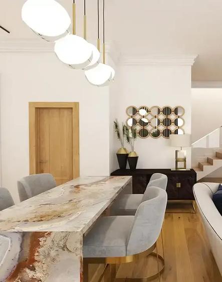 Apartament cu 3 camere semidecomandat în Central