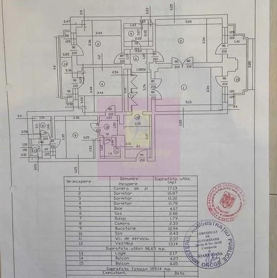 Apartament 4 camere bd Decebal stradal - 10