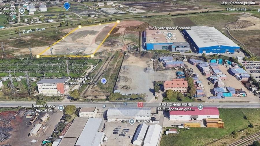 Teren Construcții intravilan de 12000 mp, în Zona industrială
