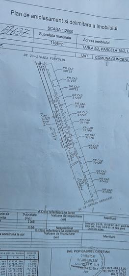 Teren agricol intravilan de 742 mp, în Domnești