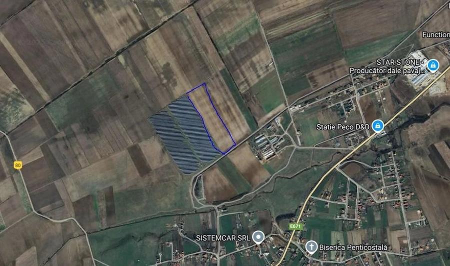 Teren de 65516 mp, în Nojorid