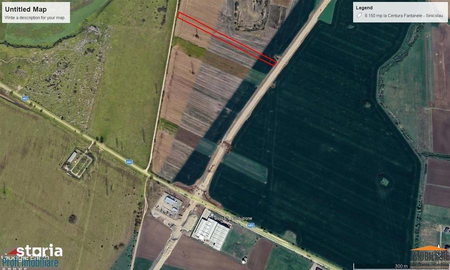 Teren de 8093 mp, în Sânnicolau Mic